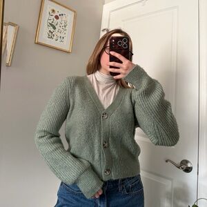 Sincerely Jules Sage Green Cardigan
